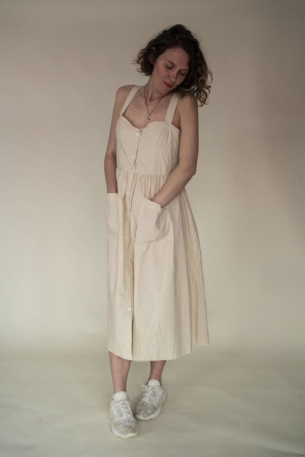 Elsa Esturgie Eclat Dress Ecru Garmentory