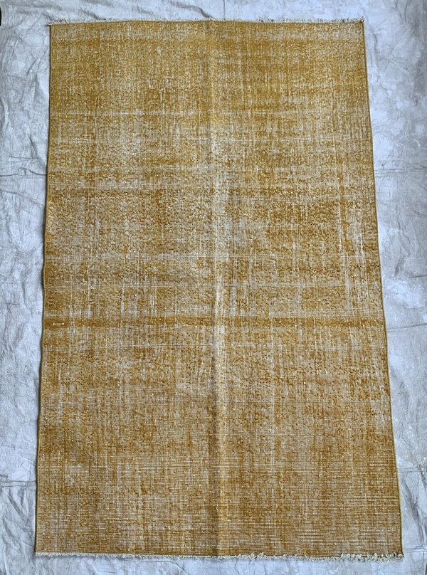 Cuttalossa & Co. Over Dyed Rug - Gold Yellow Cuttalossa & Co. Over Dyed Rug - Gold Yellow