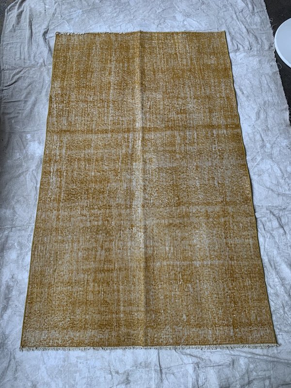 Cuttalossa & Co. Over Dyed Rug - Gold Yellow Cuttalossa & Co. Over Dyed Rug - Gold Yellow