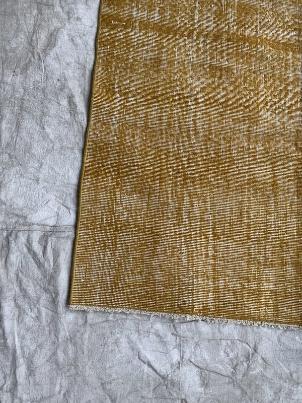 Cuttalossa & Co. Over Dyed Rug - Gold Yellow Cuttalossa & Co. Over Dyed Rug - Gold Yellow
