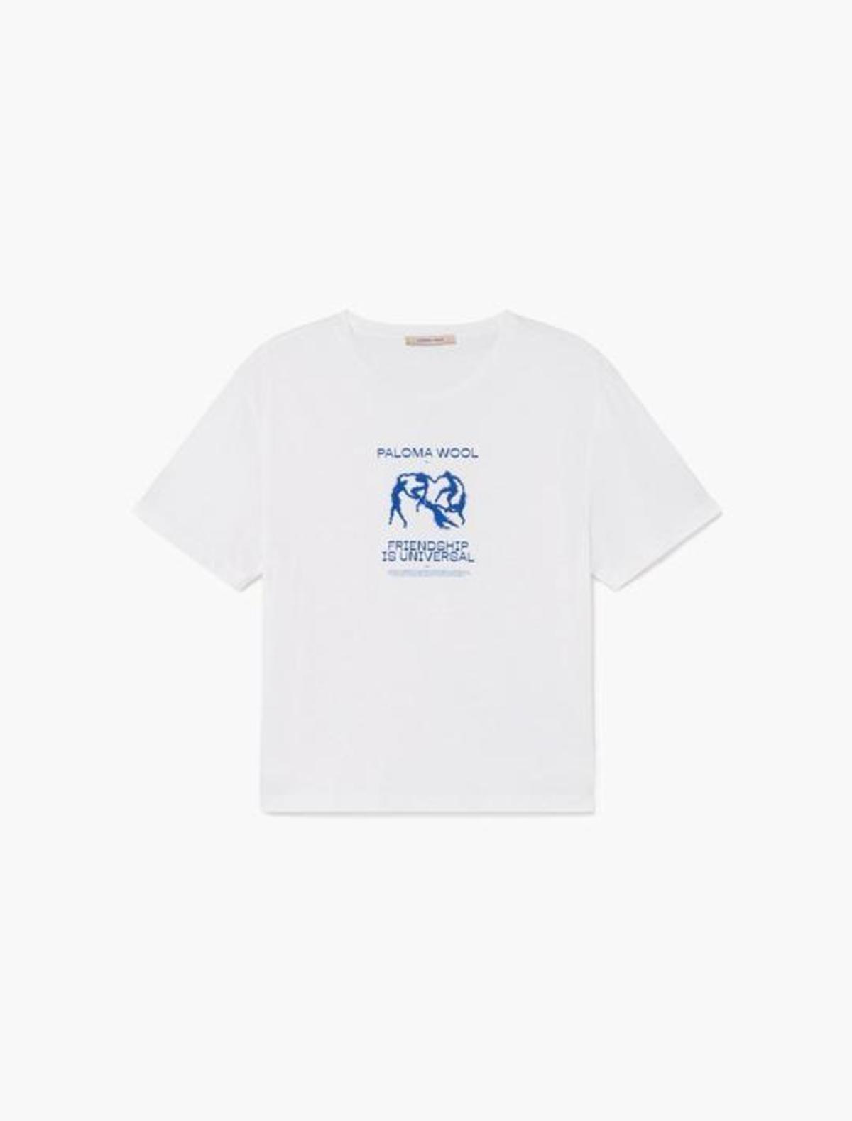 Paloma Wool グラフィックTシャツ S スペインブランド PALOMA-Green reversible t-shit with 'Paloma' print – paloma wool