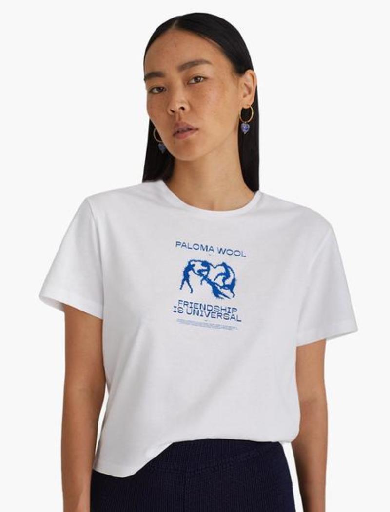 Paloma Wool Souvenir Dance T-Shirt - White | Garmentory