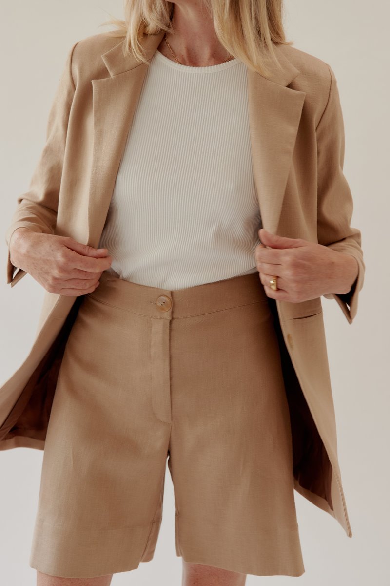 Mina Ribbed Tank - Off White