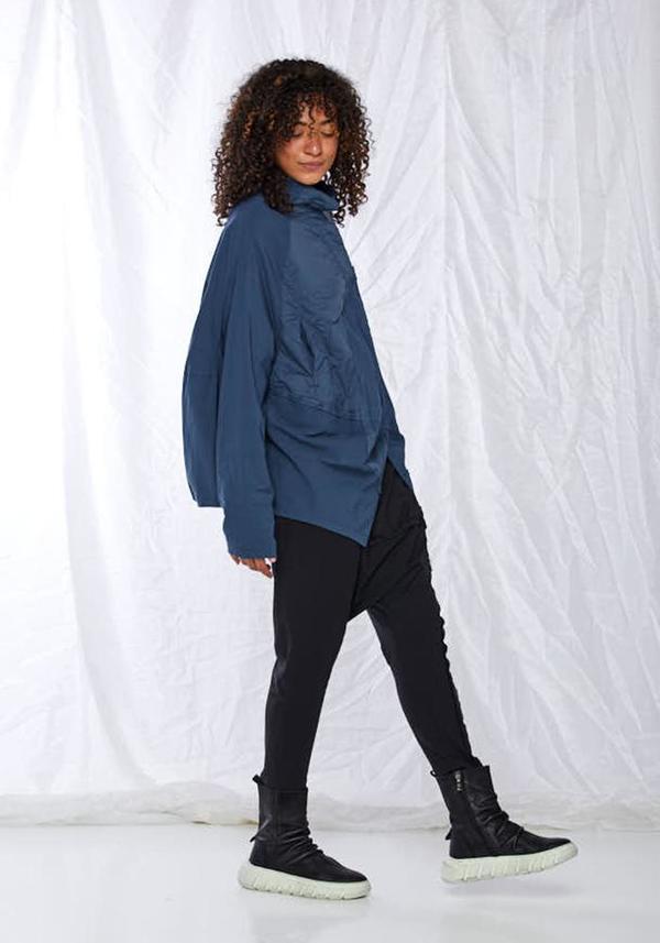 Rundholz Black Label Contrast Panel Cocoon Jacket Rundholz Black Label Contrast Panel Cocoon Jacket