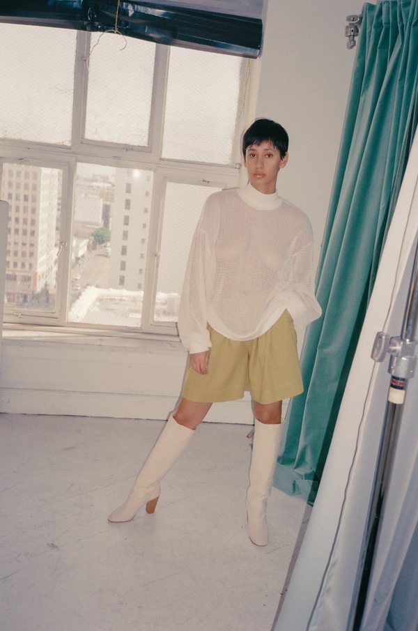 Et Tigre Jennifer Sweatshirt - White Netting Et Tigre Jennifer Sweatshirt - White Netting