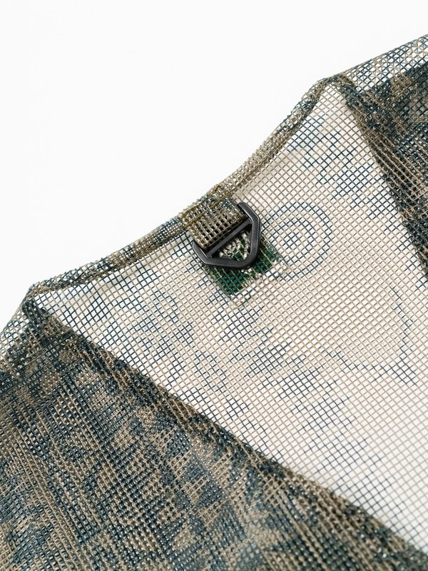 South2 West8 Bush Trek Vest - Skull & Target Heavyweight Mesh