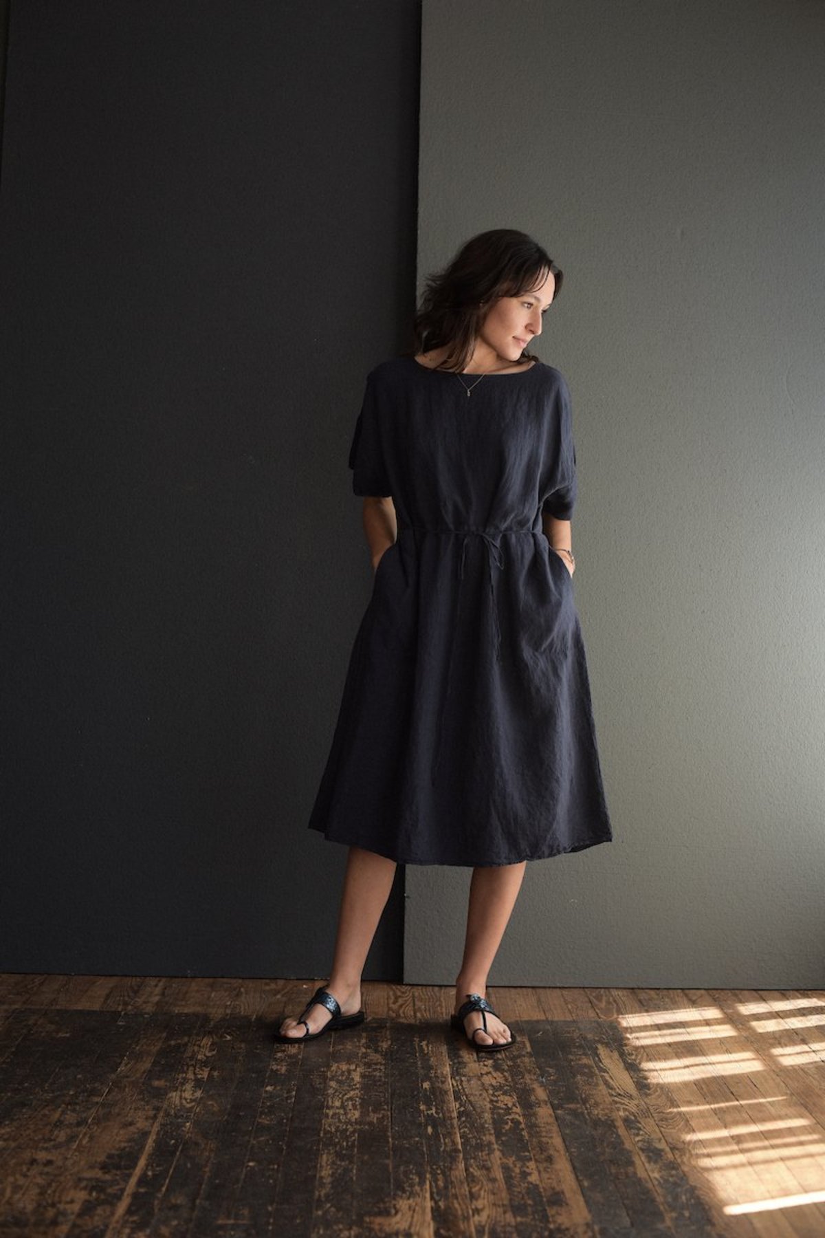 manuelle guibal linen dress Manuelle Guibal Oli Linen Dress - Natural