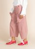 Echappees Belles Cotton King Trouser - Rouge - Thumbnail 3