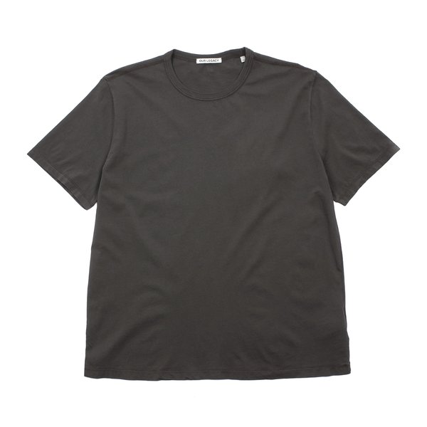 Our Legacy New Box T-shirt - Asphalt Grey Clean Jersey | Garmentory
