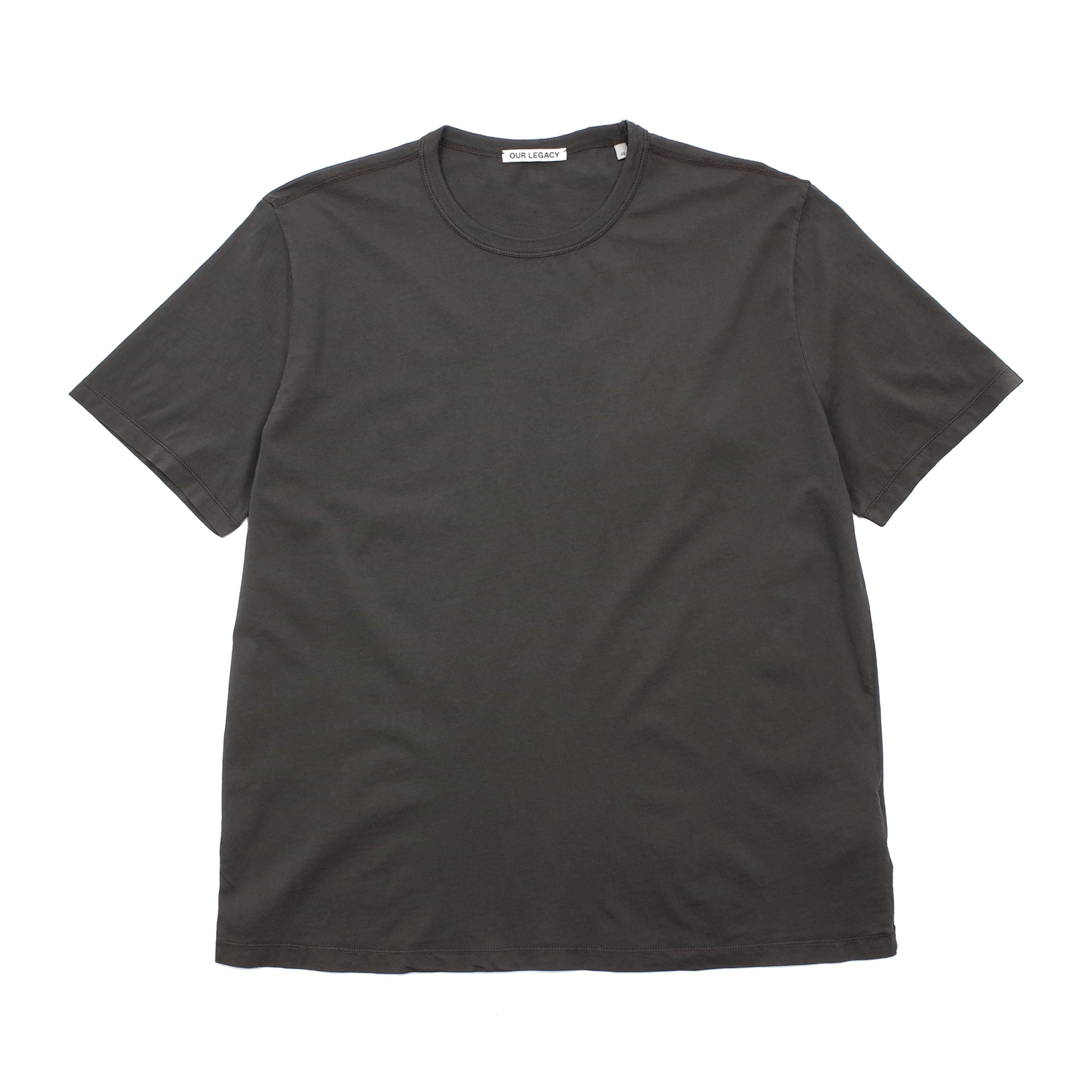 Our Legacy New Box T-shirt - Asphalt Grey Clean Jersey | Garmentory