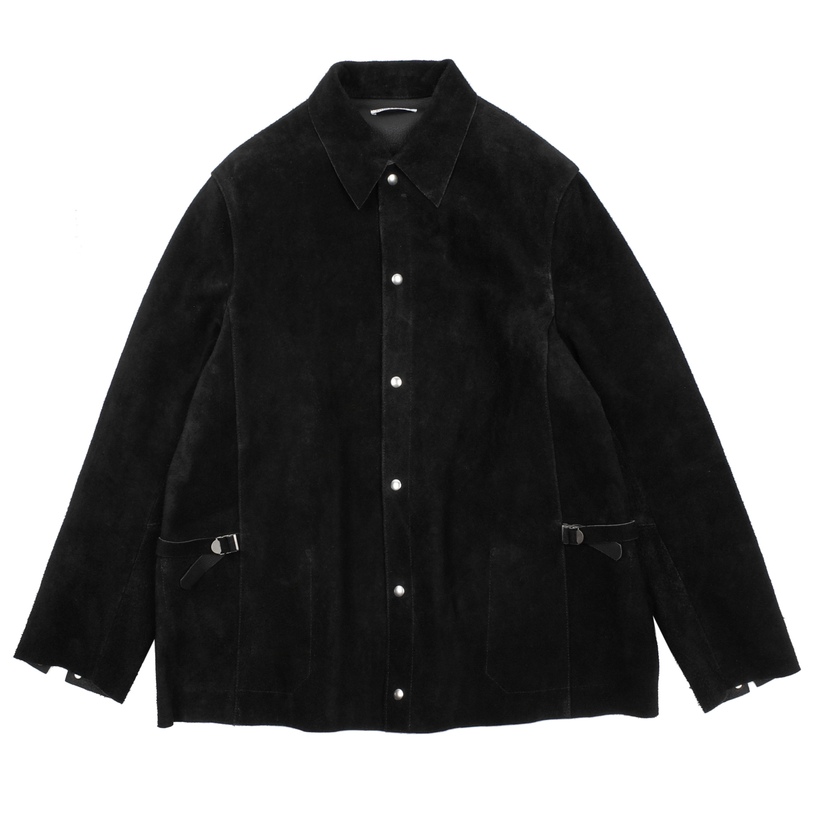 Our Legacy Welding Jacket - Black Hairy Suede | Garmentory