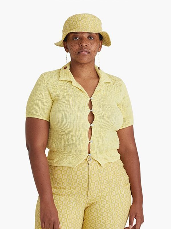 Paloma Wool Josefina Top - Pastel Lime | Garmentory