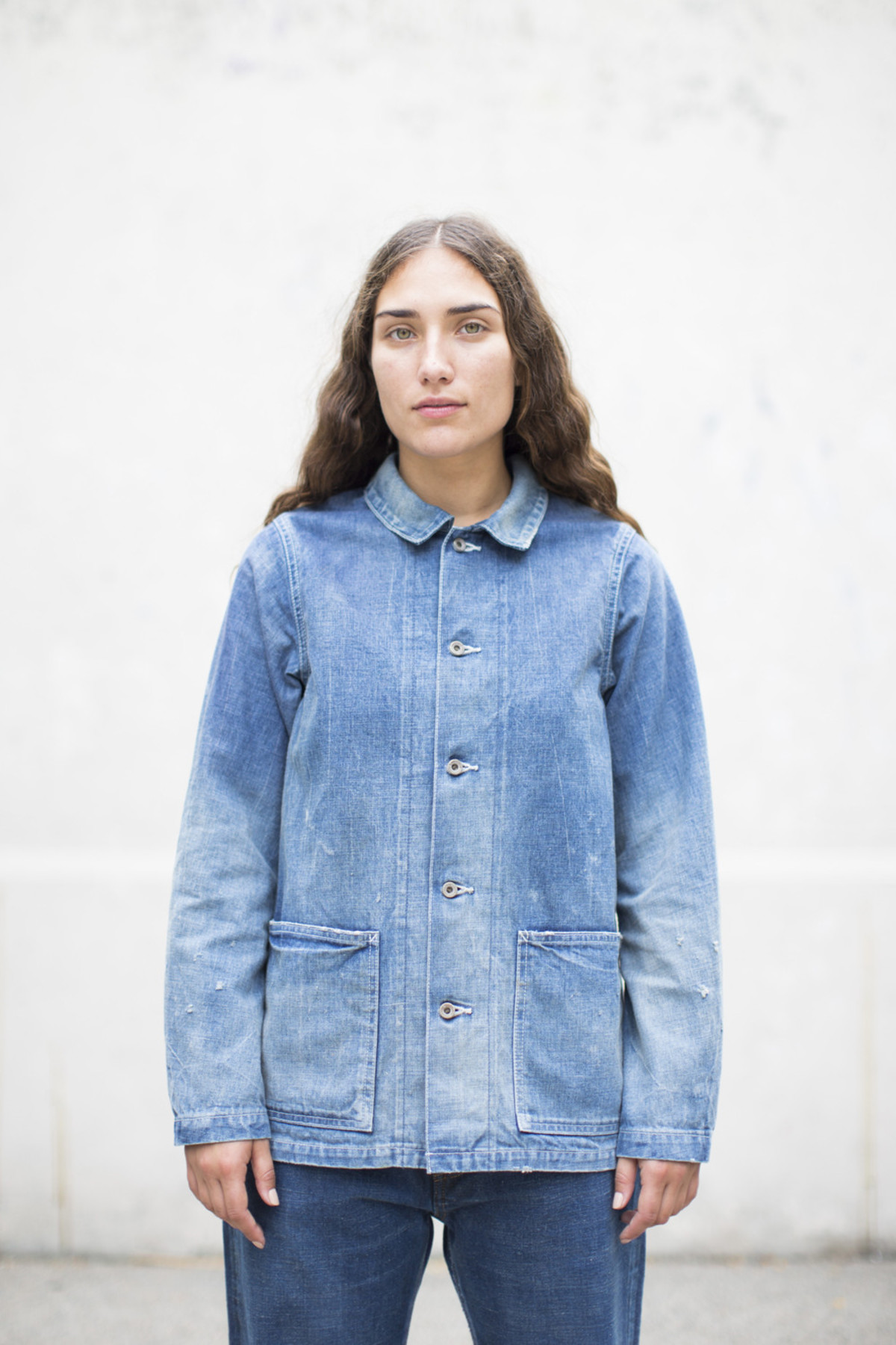 Unisex Chimala Selvedge Denim Chore Jacket | Garmentory