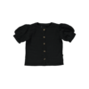 kids Poudre Organic Poire Blouse - Pirate Black - Thumbnail 1