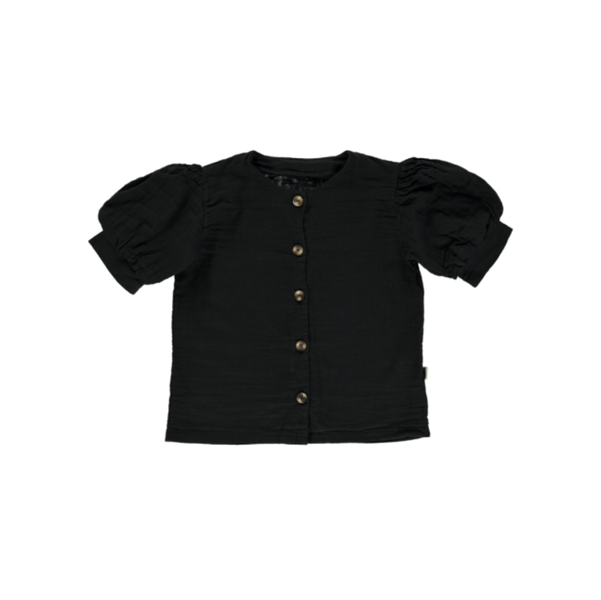 kids Poudre Organic Poire Blouse - Pirate Black - Image 1 of 4