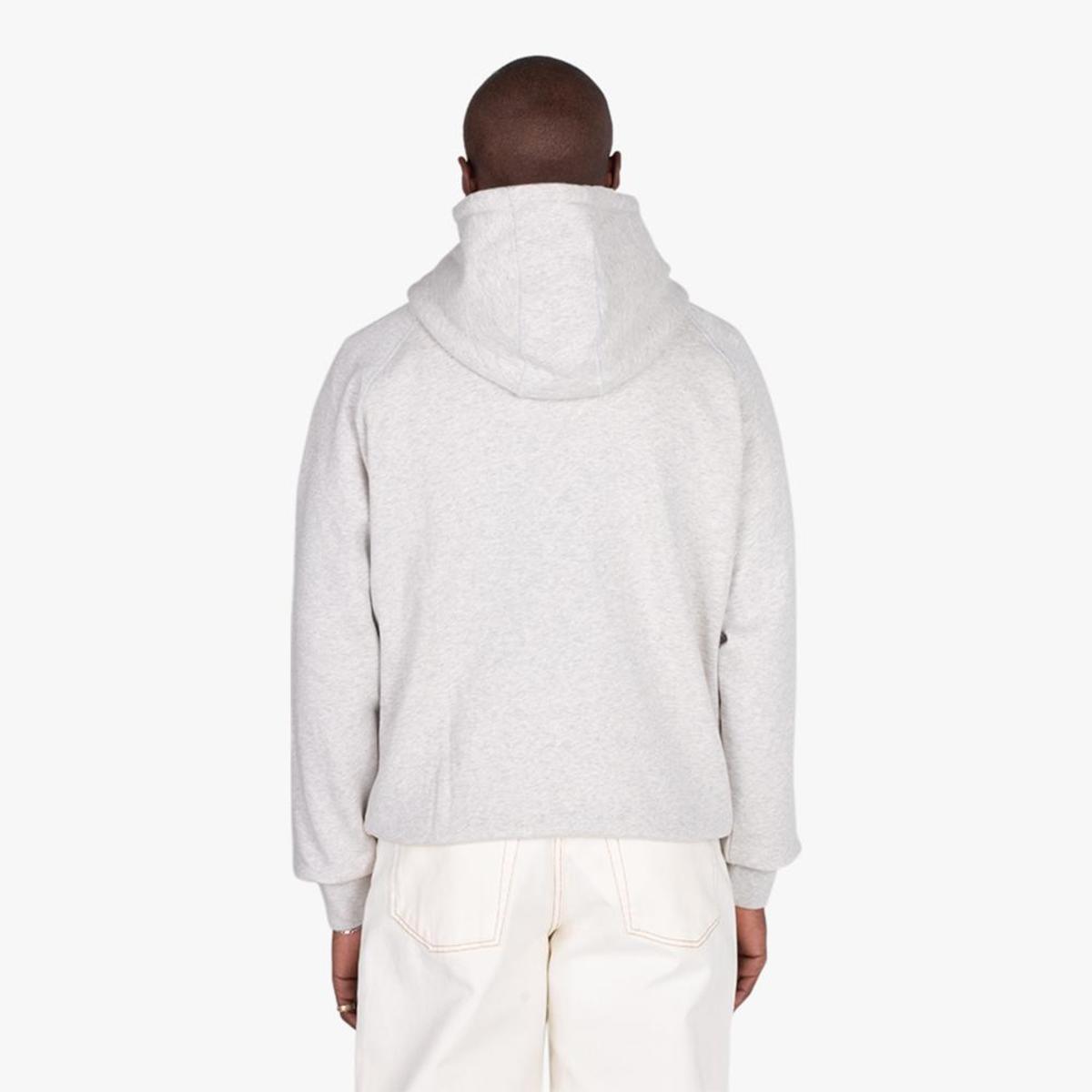 パーカー・フーディ AECA WHITE BIG LOGO PULLOVER HOODIELIGHT GREYNAVY AWCMFWBDTS Pop Trading Company Arch Pullover Hoodie - Off White Heather