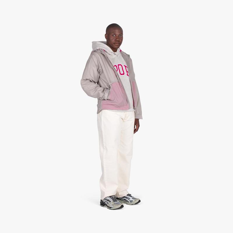 Pop Trading Company Arch Pullover Hoodie - Off White Heather