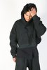 Sebastien Ami CROPPED HOODIE sweater - BLACK - Thumbnail 6