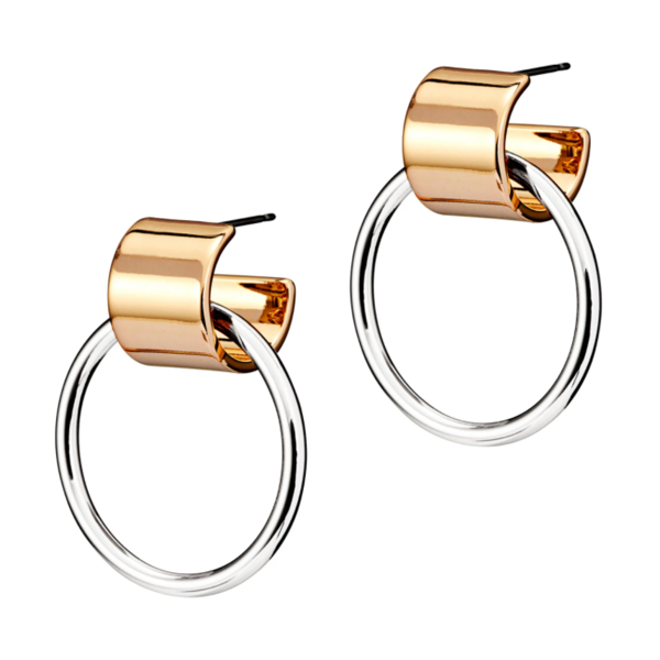 Jenny Bird Faye Knockers earrings - 14K gold-dipped/brass Jenny Bird Faye Knockers earrings - 14K gold-dipped/brass