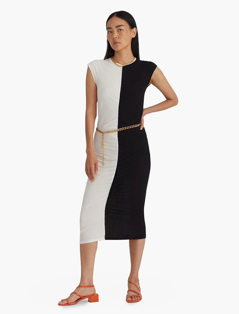 Paloma Wool Domino Dress - black/white | Garmentory