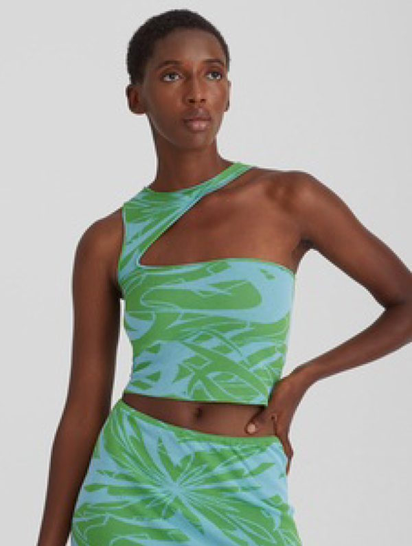 Paloma Wool Pont crop top - Flash print | Garmentory