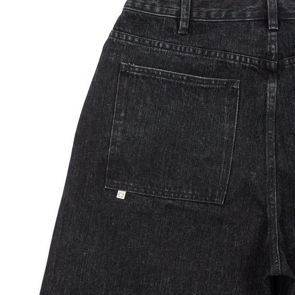 Paa FOUR POCKET DENIM SHORTS - BLACK WASH | Garmentory