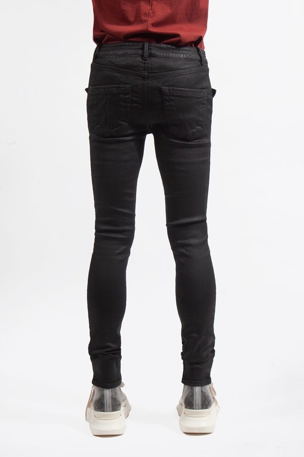 Rick Owens New Tyrone Cut Jeans - Waxed Denim | Garmentory