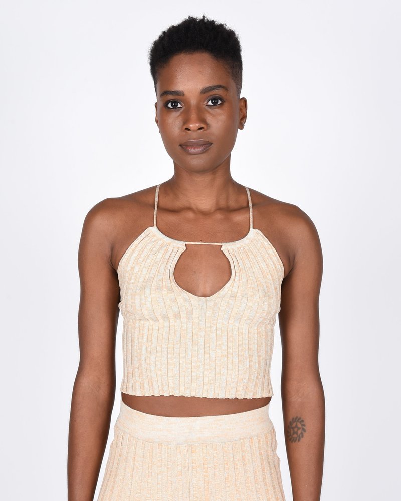 Paloma Wool Block Knit Top - Beige | Garmentory