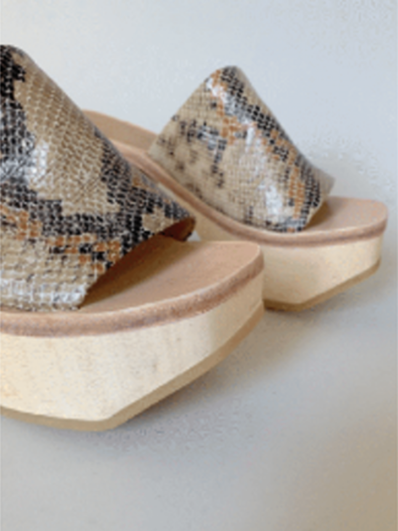 Jibe Clog in Bone by Rachel Comey