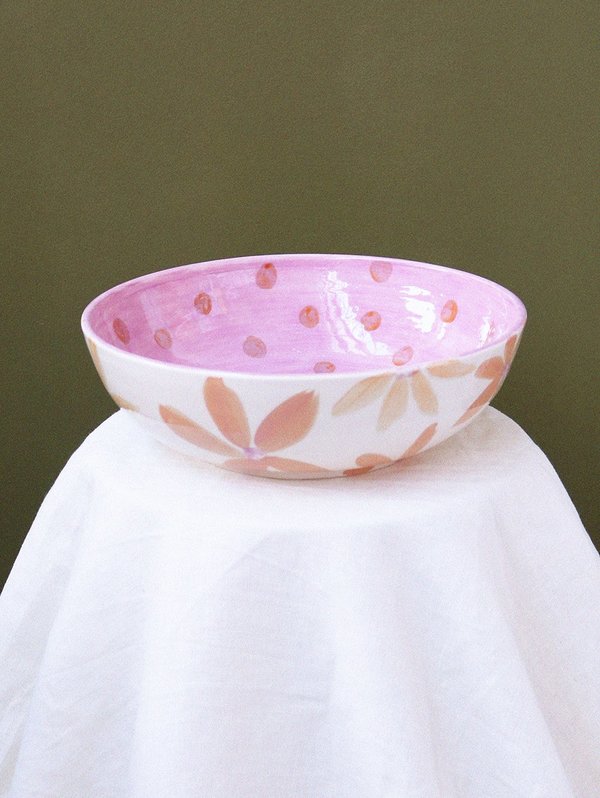 Mosey Me Arcadia X Mosey Flower Curve Bowl Mosey Me Arcadia X Mosey Flower Curve Bowl