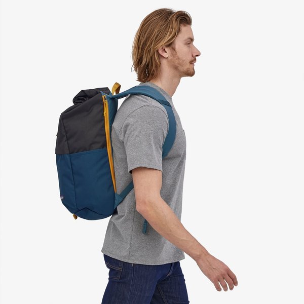 Patagonia Arbor Roll Top Pack 30L - Patchwork/Ink Black Patagonia Arbor Roll Top Pack 30L - Patchwork/Ink Black