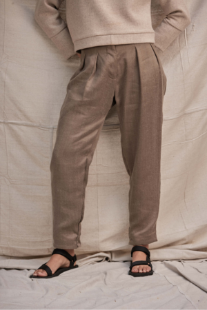 Lois Hazel Roman Pant - Khaki Lois Hazel Roman Pant - Khaki