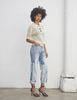Maison De Ines Drop Pearl Tie Dye Denim - Light Blue - Thumbnail 22