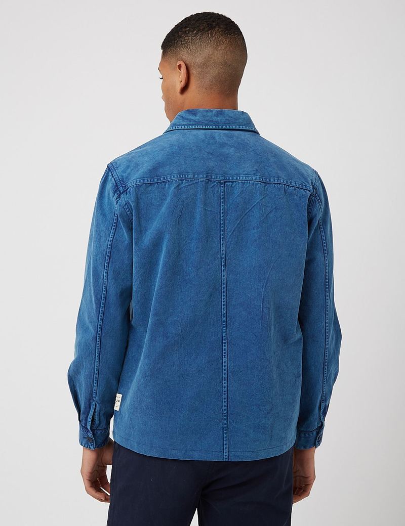 Barbour Loweswater Overshirt Barbour Loweswater Overshirt Navy