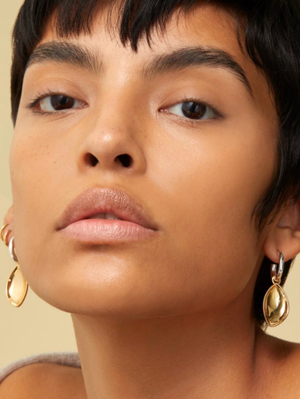 Jenny Bird Cordo Convertible Hoops - Gold/Silver Jenny Bird Cordo Convertible Hoops - Gold/Silver