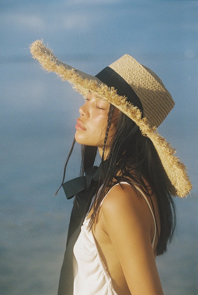 Lack Of Color Natural Straw Ventura Sun Hat Lack Of Color Ultra Wide Ventura Hat In Tan In Natural - 35  main image 2