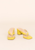 "INTENTIONALLY __________." TEA shoes - Yellow - Thumbnail 5