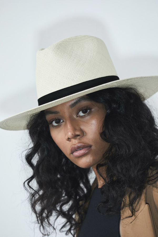 Janessa Leone Vija hat - Natural | Garmentory display picture 2