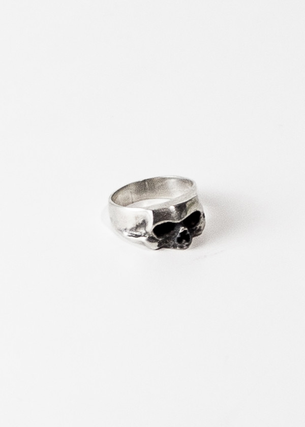 Dog-State Secret Base Skull Ring | Garmentory