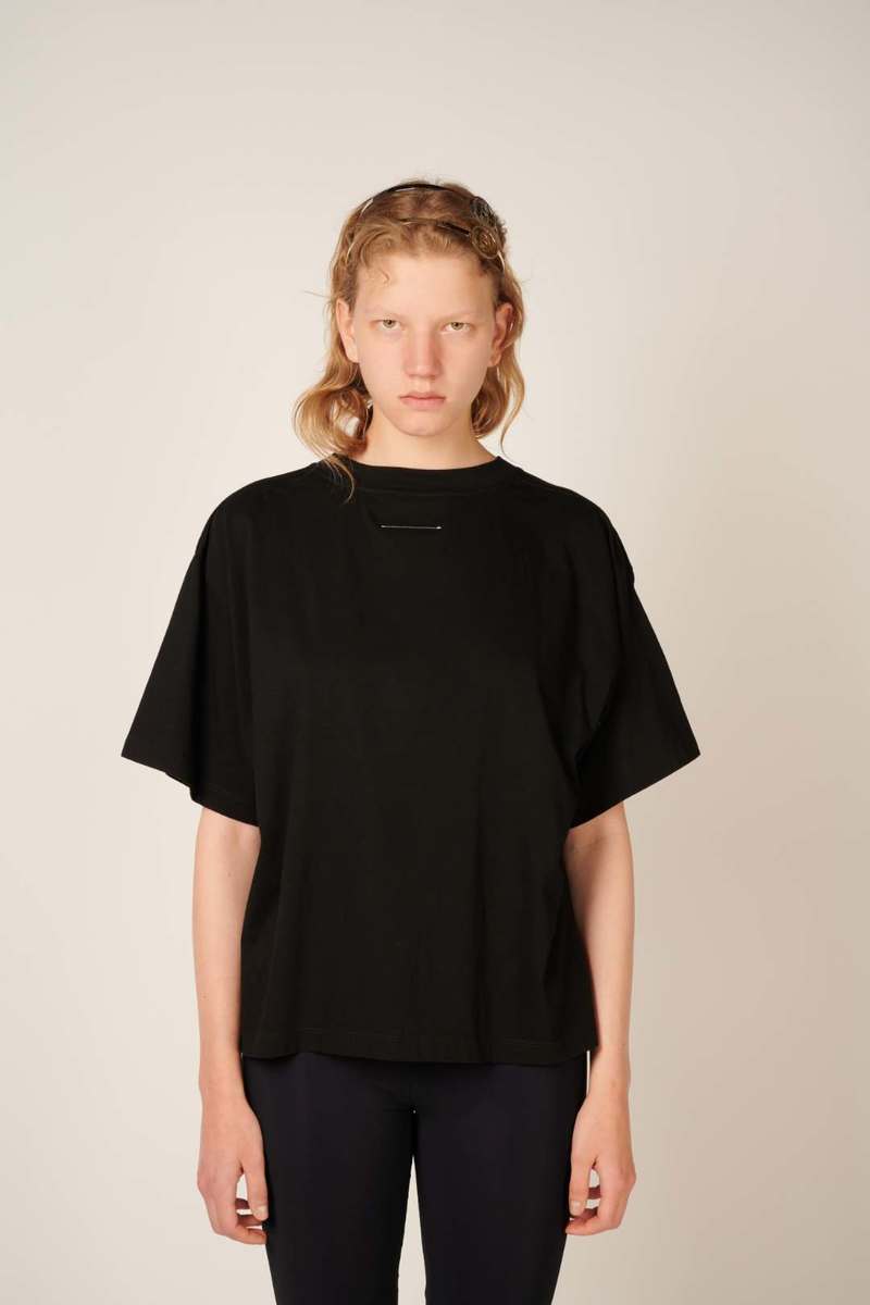 トップス Maison Margiela gathered shirt 24SS MM6 Maison Margiela Gathered front T-shirt|S52GC0059STN727900