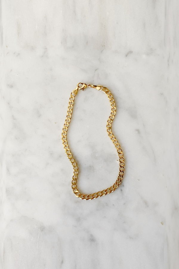 Tarin Thomas Bleecker Anklet - 18k yellow gold filled