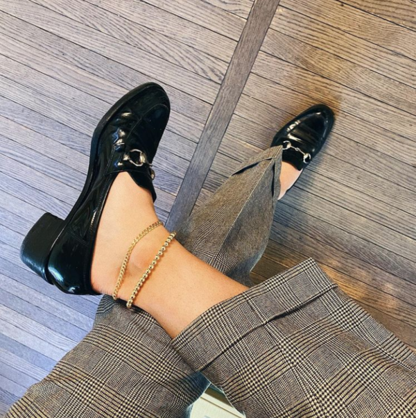 Tarin Thomas Bleecker Anklet - 18k yellow gold filled