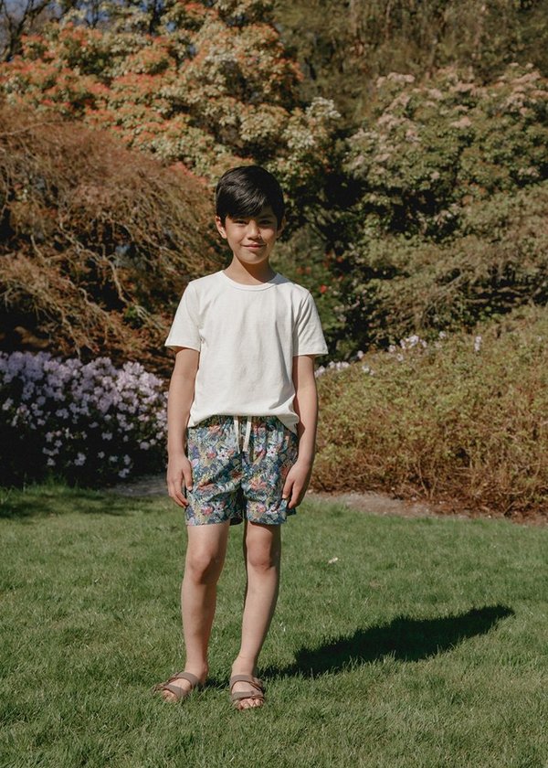 Kids Petits Vilains Rémi Beach Short - Jungle Kids Petits Vilains Rémi Beach Short - Jungle