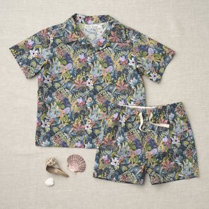 Kids Petits Vilains Rémi Beach Short - Jungle Kids Petits Vilains Rémi Beach Short - Jungle