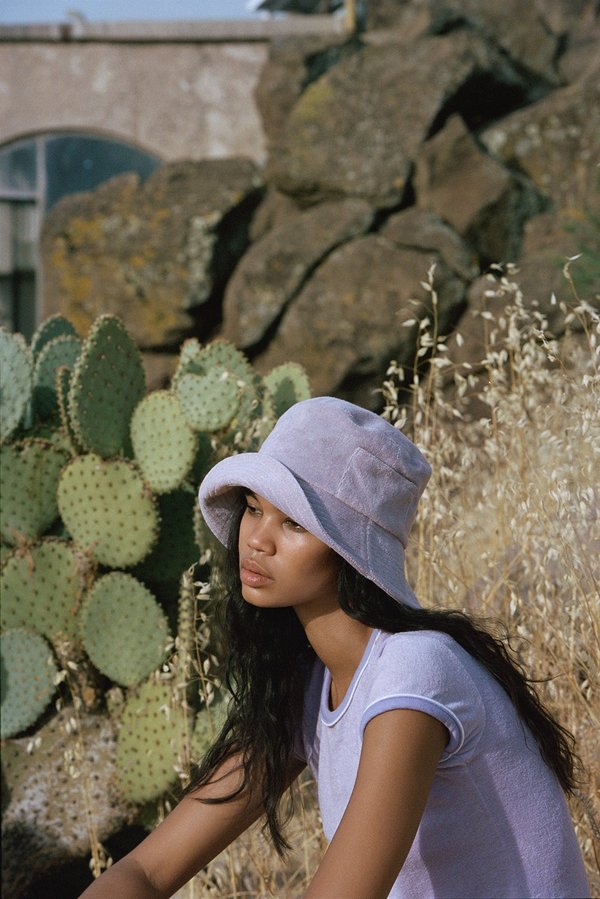 Lack of Color Wave lilac bucket hat size medium/ large new Lack of Color Wave Terry Bucket Hat Purple Lilac Small  main image 3