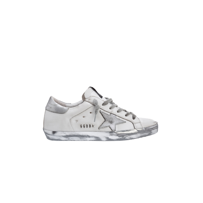 ★Golden goose★SUPER STAR★GMF00101 F000314 80185 Golden Goose Super Star White Blue Star Red Men's - GMF00101