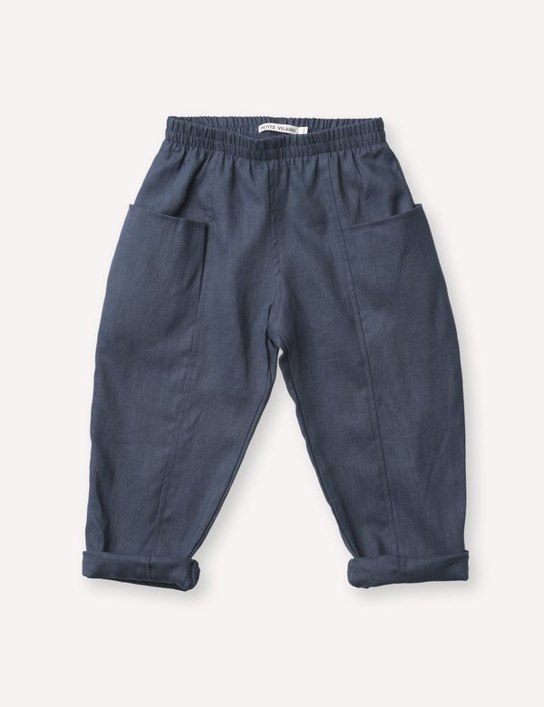 Kids Petits Vilains Maxence Pocket Pant - Navy Kids Petits Vilains Maxence Pocket Pant - Navy