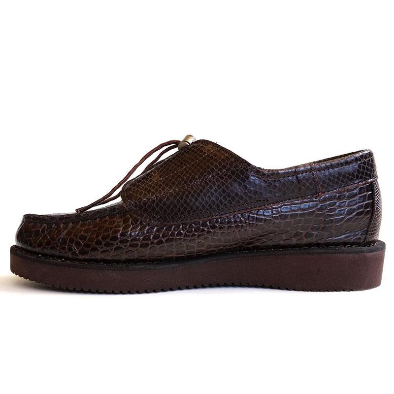 SEBAGO×Engineered Garments EXOTIC LOAFER Sebago x Engineered Garments Loafer - Exotic Black – Kith
