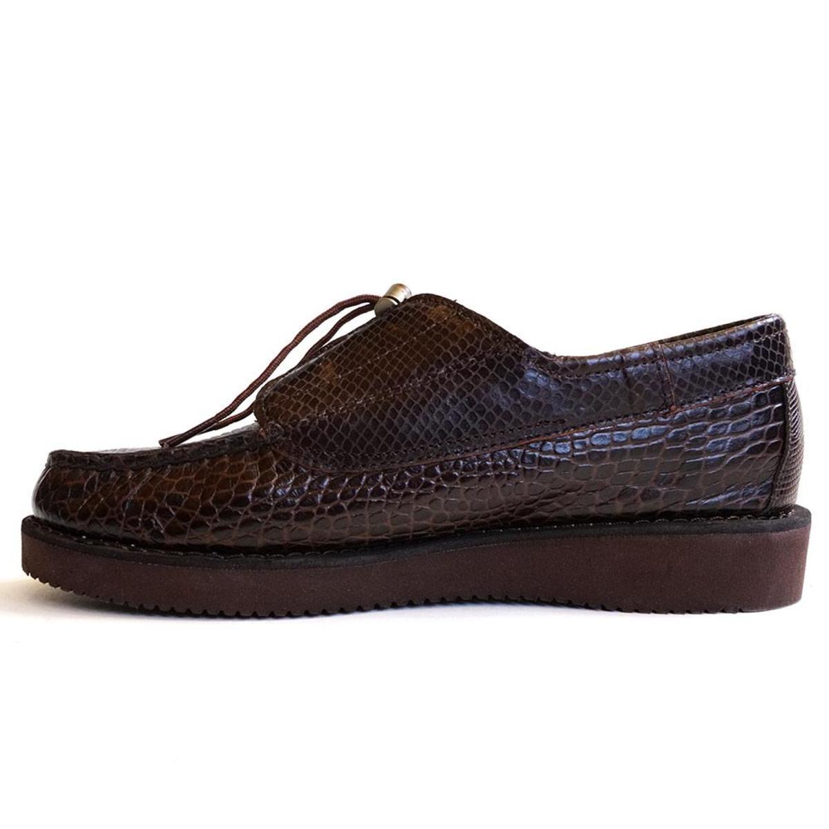 Sebago X Engineered Garments Coverdeck - Exotic Brown