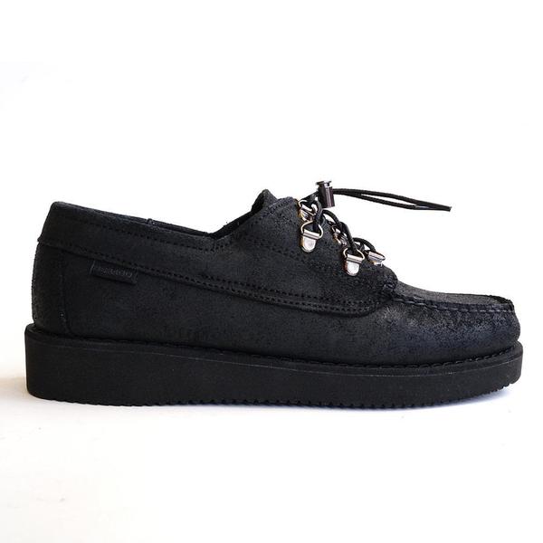 Sebago X Engineered Garments Overlap 'Black' | Garmentory
